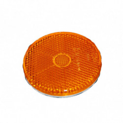Réflecteur Rond Orange (60mm)
