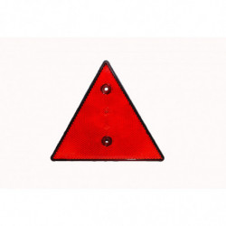 Réflecteur triangulaire rouge